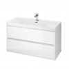 Cersanit CREA Skrinka umývadlová závesná 100x53x45cm, Biela lesk S924-021 S924-021