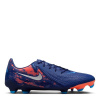 Nike Phantom GX II Academy Firm Ground Football Boots Blue/Chrome 7 (41)