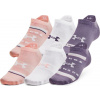 Under Armour ponožky UA Essential No Show 6pk-PNK 1370542-676