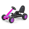 MILLY MALLY Detská šliapacia motokára Go-kart Viper ružová 48x46x87 ružová