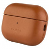 Puzdro FIXED PodsLeather, MagSafe pre Apple AirPods Pro 2/Pro 2 (USB-C) (FIXLPM-999-BRW) hnedé