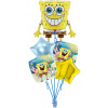 Balónová kytica Spongebob 5 ks