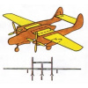 Papierový model Mini aerosalon abc Northrop P-61A-10 Black Widow