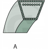 Klinový remeň kosačky - Al-ko klinový pás 10x122510 x 1225BM 5001 R (Al-ko klinový pás 10x122510 x 1225BM 5001 R)