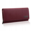 Peňaženka - Peňaženka Betlewski Prírodná koža červená produkt BPD-SA-12-Womens (Betlewski Dámska kožená peňaženka Saffiano Red)