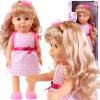 Natalia CHODIACA INTERAKTÍVNA BÁBIKA, HOVORÍ, SPIEVA PL (Natalia Interactive Doll Walks Talks Spieva 3 pesničky PL 40 cm +3 roky)