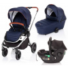 Zopa Move 3v1 Sky Blue Silver Zopa XM Plus i-Size Základňa k autosedačke