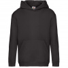 Mikina detská Fruit of the Loom Kids Premium Hooded Sweat - čierna, 116