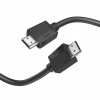 Kábel HAMA 205005, vysokorýchlostný, HDMI zástrčka - HDMI zástrčka, 4K, 18 Gbit/s, Ethernet, 1,5 m, tienený, čierny Hama