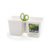 Prosperplast TWINS CUBE Kvetináč na bylinky 24,4x11x12cm biela DTC245