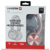 BLUETOOTH STEREO Slúchadlá SWISSTEN TRIX RUŽOVÉ
