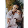 Little Frog ring sling Pure Linen - Rosewater - M (2 m)