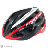 FORCE Road prilba čierna/červená/biela 48-54 cm