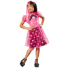 Rubies MONSTER HIGH Draculaura detský kostým veľkosť XS(110-116cm) 1000678-XS