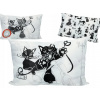 Vankúš - Vankúš Carmani Crazy Cats 40x60 cm (Saténový vankúš Crazy Cats 40x60)