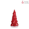 BARTEK Shimmer & Bright 80x150, sviečka stromček, 205g, výška 15cm, metalická červená