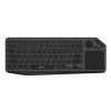 C-TECH Klávesnice WLTK-02, Bezdrátová, Touchpad, černá