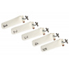 Firedog Set 5x Štandard dummy 500 g biely číslované 1-5