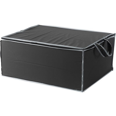 Compactor textilný úložný box na 2 periny 55 × 45 × 25 cm – čierny
