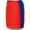 Dámská zateplená sukně TRIMM Ronda oranžová/modrá Velikost: S, Barva: orange/ jeans blue