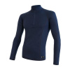 Sensor Merino Df Deep Blue pánske funkčné tričko - S