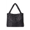 STUDIO NOOS - Puffy MOM BAG | Black Leopard