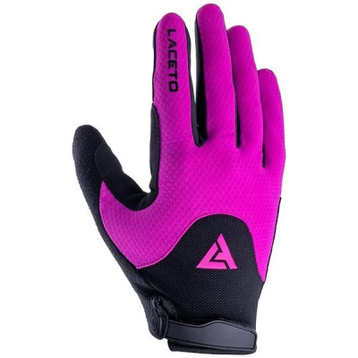 Laceto Cyklistické MTB rukavice Fury Pink M LT-FURY-PK-M