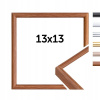 Rámik na fotografiu Doerr 13x13 cm s paspartou 10x10 cm