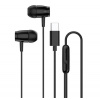Canyon SEP-5, slúchadlá do uší, integrované ovládanie, hlboké basy, USB-C kábel 1.2m, čierne CNS-CEP5B