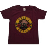 Tričko Guns N’ Roses - Classic Logo, Dieťa,Červená,5 – 6 rokov