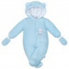 Zimná kombinézka New Baby Nice Bear modrá Modrá 56 (0-3m)