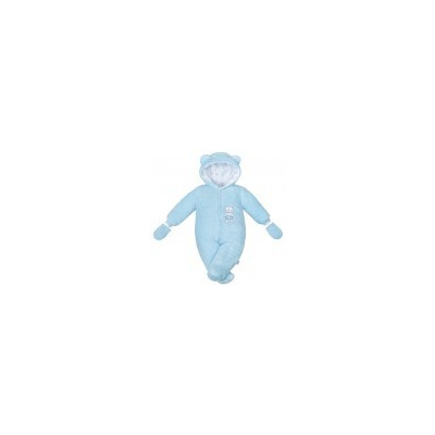 Zimná kombinézka New Baby Nice Bear modrá Modrá 62 (3-6m)