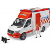 Auto Bruder 2676 Mercedes-Benz Sprinter Sanitka s figúrkou