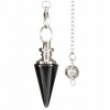 KRÁSNE KYVADLO RADIESTEZIJSKÉ ČIERNY ÓNYX MEDITÁCIA ZDRAVIE