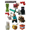 Wydruk na tort masa cukrowa MINECRAFT
