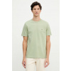 Bavlnené tričko Tommy Hilfiger MW0MW39995 zelená S