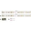 TAMS Elektronik 53-01450-02-C LED páska v závislosti od smeru jazdy, regulácia intenzity svetla, spínanie s modulom teplá biela 1 sada; 53-01450-02-C
