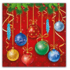 Servítky vianočné 33x33cm 20ks 5201184894606 Procos