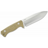 Vega LionSteel T6 3V CVG taktický nôž 14,8 cm, Stonewash, zelená, Micarta monoblok, puzdro Kydex