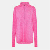 Under Armour Tech Half Zip Top Womens Pink/White 16 (XL)