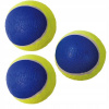 KONG Ultra SqueakAir Ball M (6cm) 3ks. - vystužená tenisová loptička pre psov, aport s piskorom