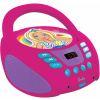 Hudobná hračka Lexibook Barbie CD prehrávač (3380743063584)