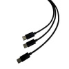 LEXIP STEELPLAY - USB KABEL PRO OVLADAČ PLAYSTATION 5, ČERNÝ, 3M JVAPS500003