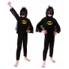 Kostým pre chlapca- Spiderman železný kostým brilantný druhý pokožka 98/104 (Kostýmové šaty Batman Black Boy Gift)