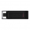 Kingston Technology DataTraveler 70 USB kľúč 256 GB USB Typ-C 3.2 Gen 1 (3.1 Gen 1) Čierna (DT70/256GB)