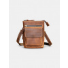 SAMUELSON Kožená taška na opasok a cez rameno KARL