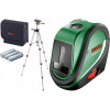 Krížový laser - Laser Bosch Universallevel 2 Cross + Statív Hit (Krížový laser - Laser Bosch Universallevel 2 Cross + Statív Hit)