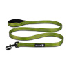 Alcott Adventure Leash 180cm Zelené - reflexné páskové vodítko pre psov, zelené - L