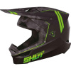 Prilba CROSS ENDURO SHOT FURIOUS ARMY GREEN ČIERNO ZELENÁ MATNÁ Veľkosť XS