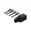 Teltonika 4-PIN zástrčka s kontaktními svorkami - PR4MK04K